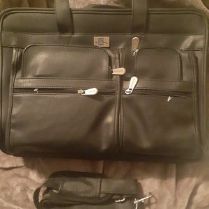 genuine leather breifcase/laptop carrier